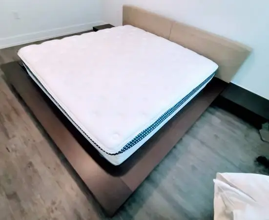 MODLOFT-WORTH KING SIZE BED AND FIRM MATTRESS