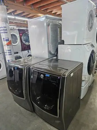 NICE AFFORDABLE CERTIFIED GENTLY USED WASHER DRYER REFRIGERATOR STOVE