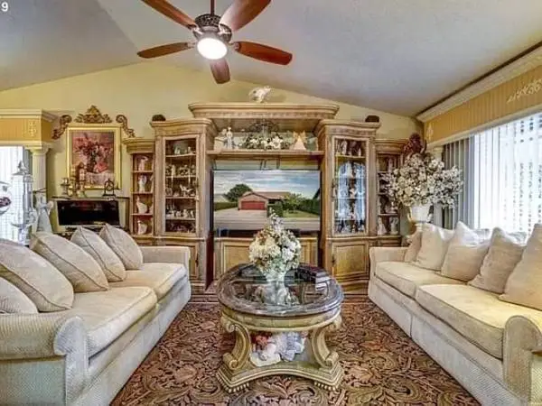Michael Amini Entertainment Center.