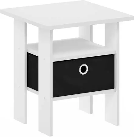Night Stand End Table White NEW