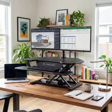 We have 3 Varidesk & other Convert Desk to Sit Stand Desk New $300+