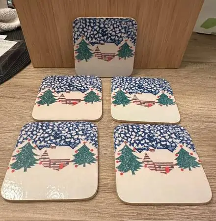 Coasters - winter theme (5)