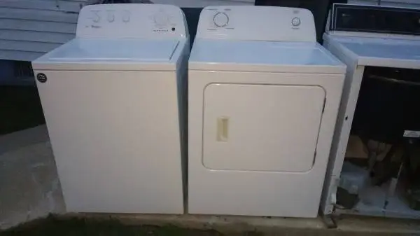 Whirlpool washer & Roper dryer