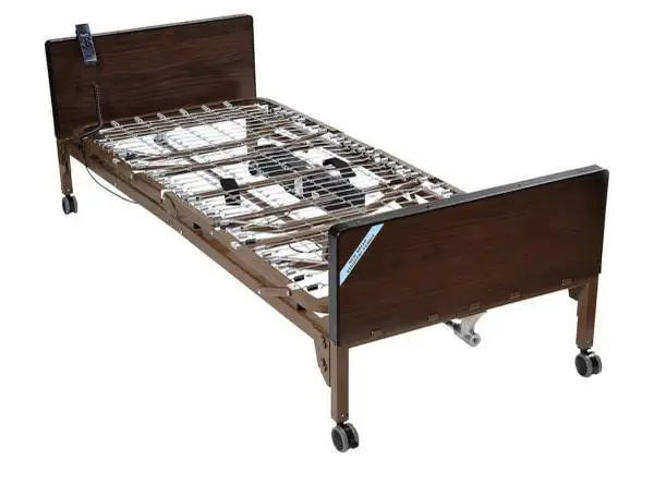 Steel frame Twin motorized medical hospital bed (Drive brand )