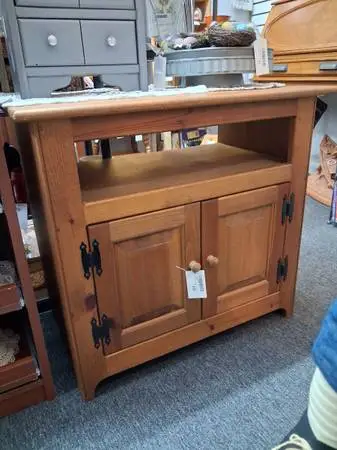 Wood Media Cabinet or Microwave stand