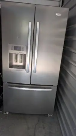 Whirlpool refrigerator stainless steel French