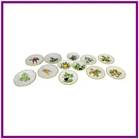 Mid 20th Century Italian Earthenware, Set Of Twelve