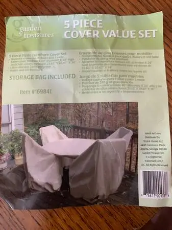 Patio Furniture Cover Set