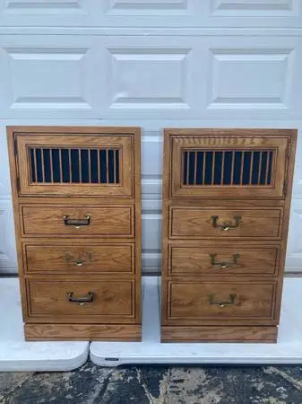 Pair Of Nighstands by Henredon  Furniture