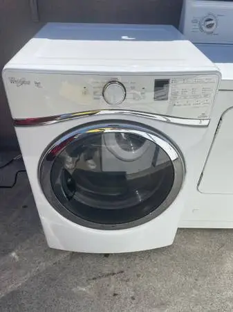 White whirlpool gas dryer
