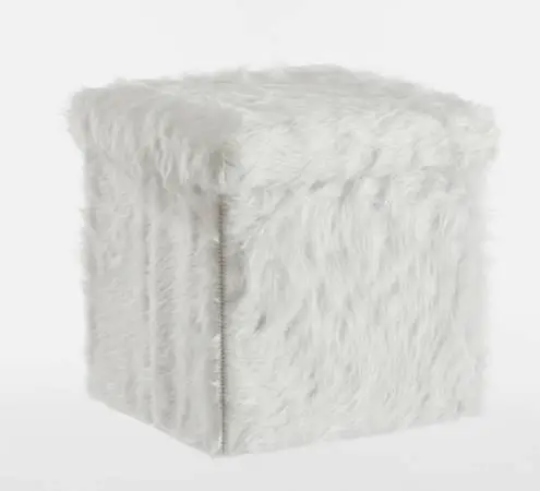 White ottoman
