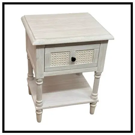 Rustic European Flagstaff Nightstand
