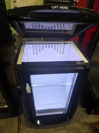 Frigoglass 10 cubic feet glass door commercial cooler refrigerator
