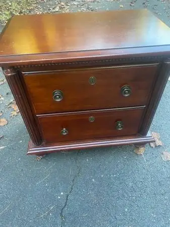 Solid Wood Nightstand