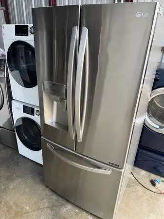 LG  refrigerator a 33-inch, French Door  refrigerator 24.5 cu. ft.