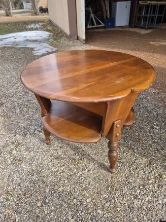 Wood Accent Table