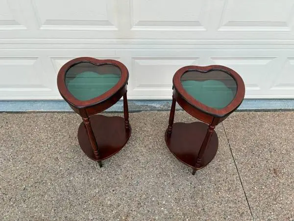 Heart Shape End Tables