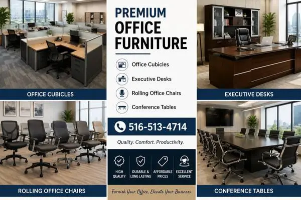 Need Office Furniture? We Can Help! Save 50% to 75% Off