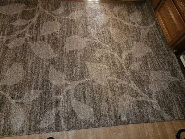 Large area rug and matching rug