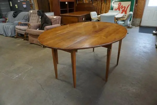 Large Vintage Cherry Table