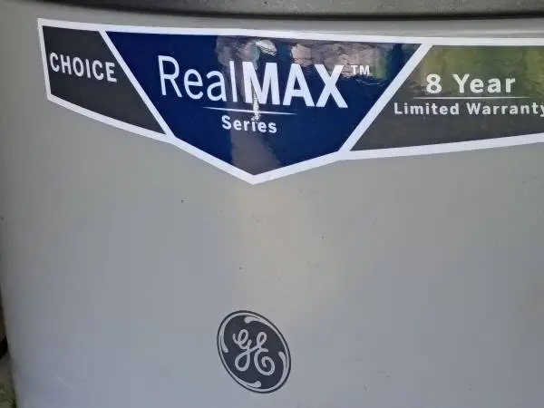 GE Real Max 18 G Hot Water Heater
