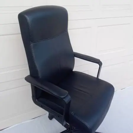 Black IKEA Executive Professional Rolling Swivel Office Chair