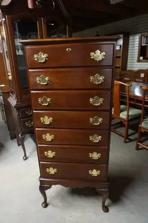 Statton Tall Cherry Dresser