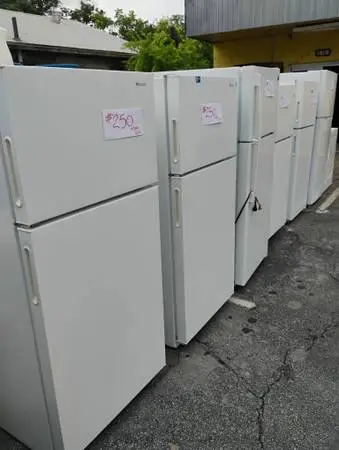 Refrigerators, warranty, pre-owned, near downtown SA