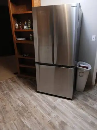 SAMSUNG 17.5 STAINLESS 3 DOOR REFRIGERATOR