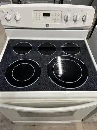Kenmore White Ceramic Range