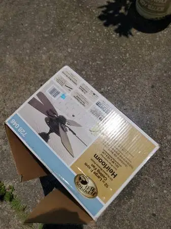 new ceiling fan ventilador de techo nuevo
