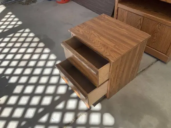 Small Two Drawer Cabinet