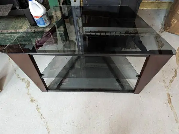 Glass Shelf Table