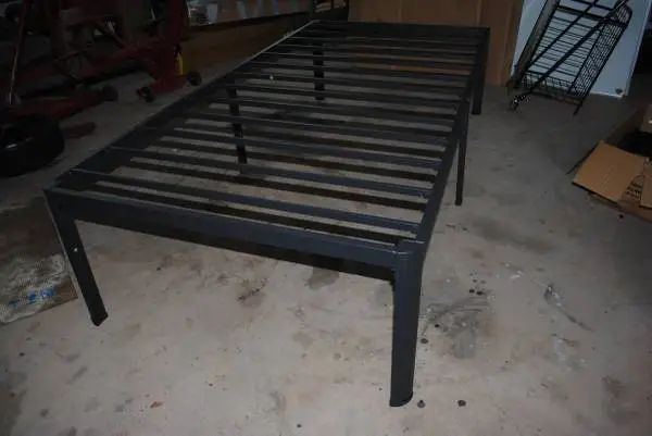 TWIN XL METAL BED FRAME (NEW)