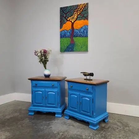 Ethan Allen Vintage Refinished Nightstands