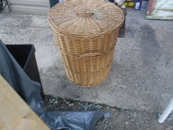 Large Wicker Storage Basket