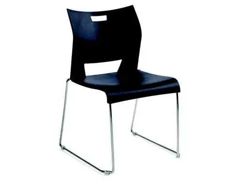 Black DUET Stack Chair
