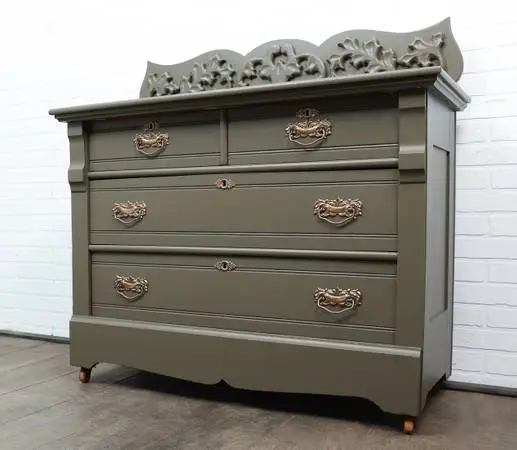 Beautiful refinished vintage antique dresser