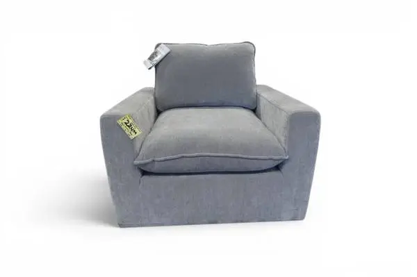 Sereen Fabric Swivel Accent Chair Seat – Taupe
