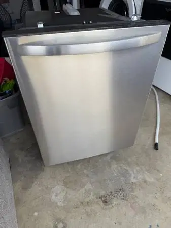 New 24 width stainless steel dishwasher