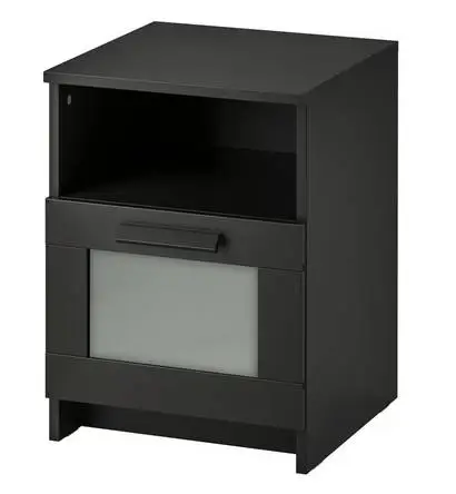 Ikea Brimnes Nightstand, black