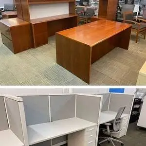 Office Furniture Blowout – Modern Desks Must Sell