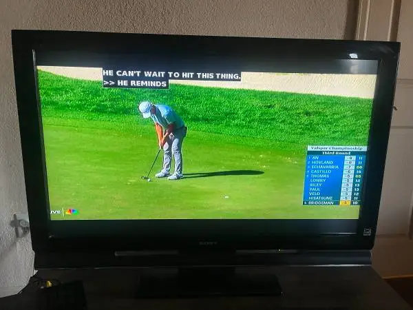 TV  ( 40” Sony ) slim