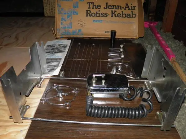 JENN-AIR Rotiss-Kebab A311 Cooktop Grill Accessory Electric Rotisserie