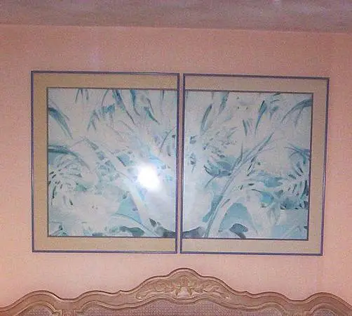 2 BEAUTIFUL MATCHED PRINTS WALL ART