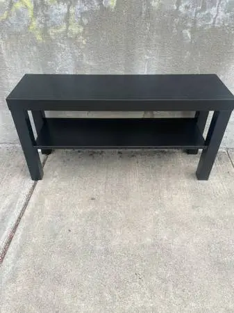 Bench - Narrow Coffee Table / Entryway Shoe Storage & Bench or TV Stand