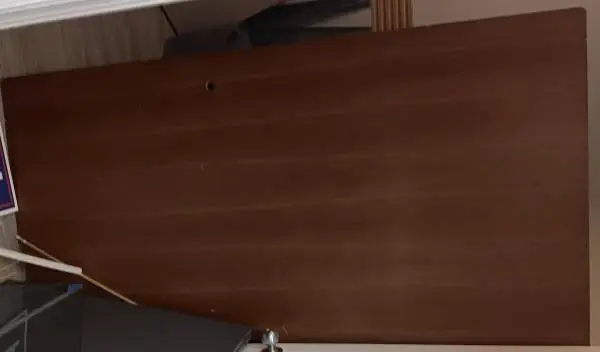 2 Cubicle Desk-tops,Walnut Finish Work-surfaces,Furniture Grade PB