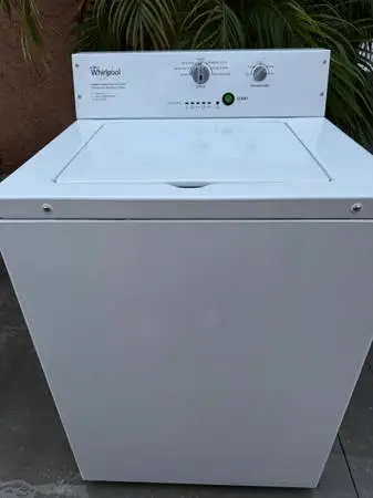 Whirlpool commercial washer