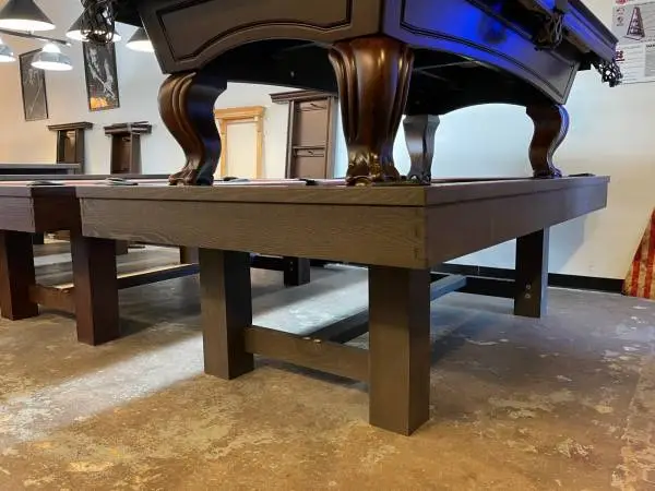 Modern Rustic Montana Pool Table - Delivery Included