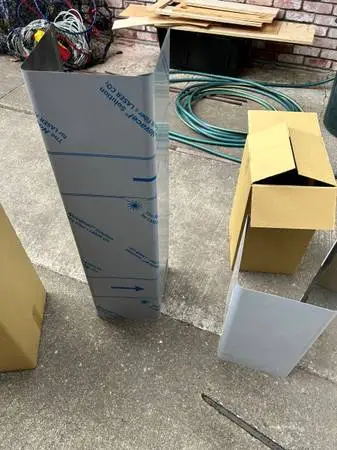 Stainless Steel Oven Vent extension